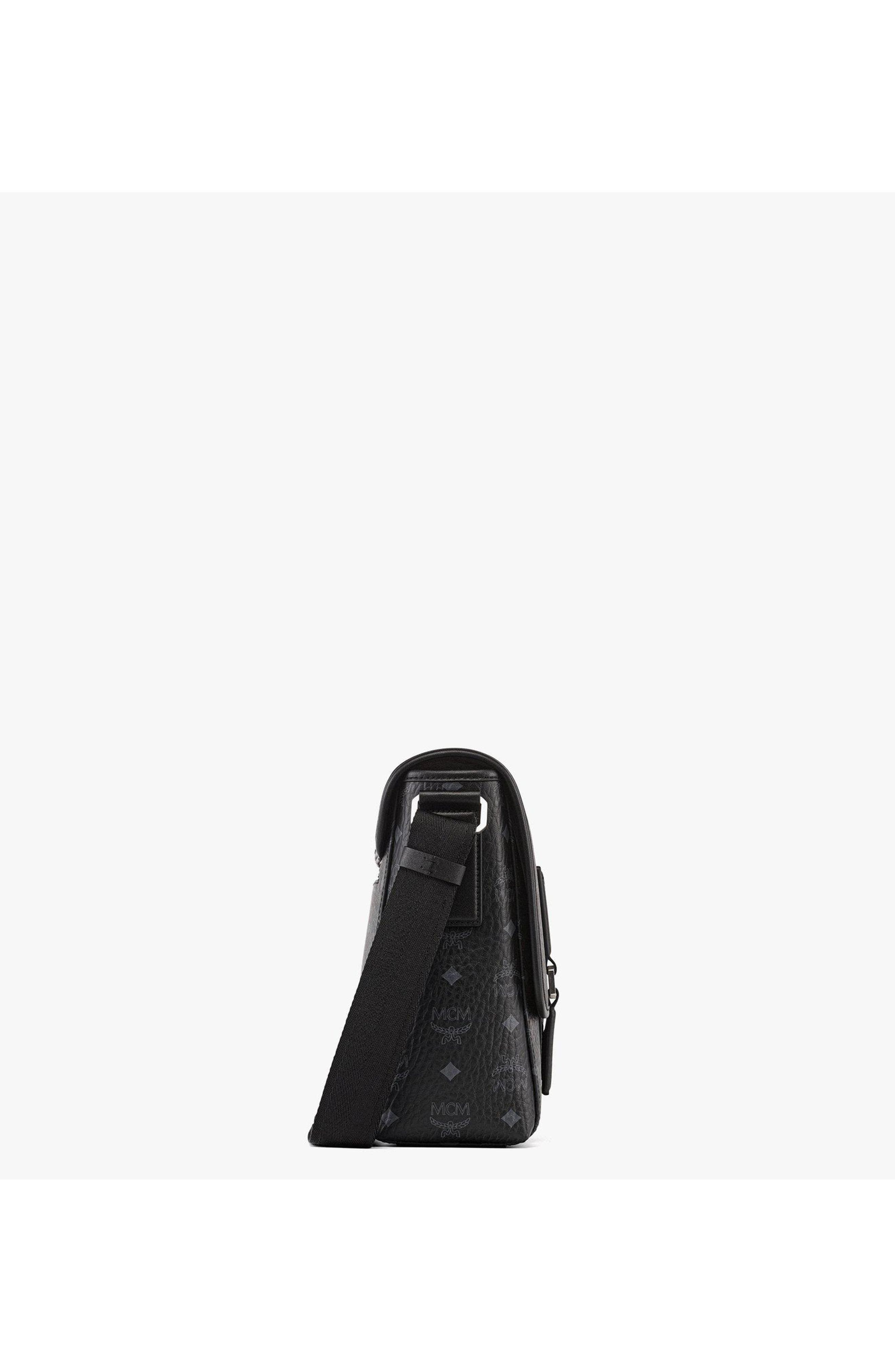 MCM Aren Messenger in Visetos, Alternate, color, 
