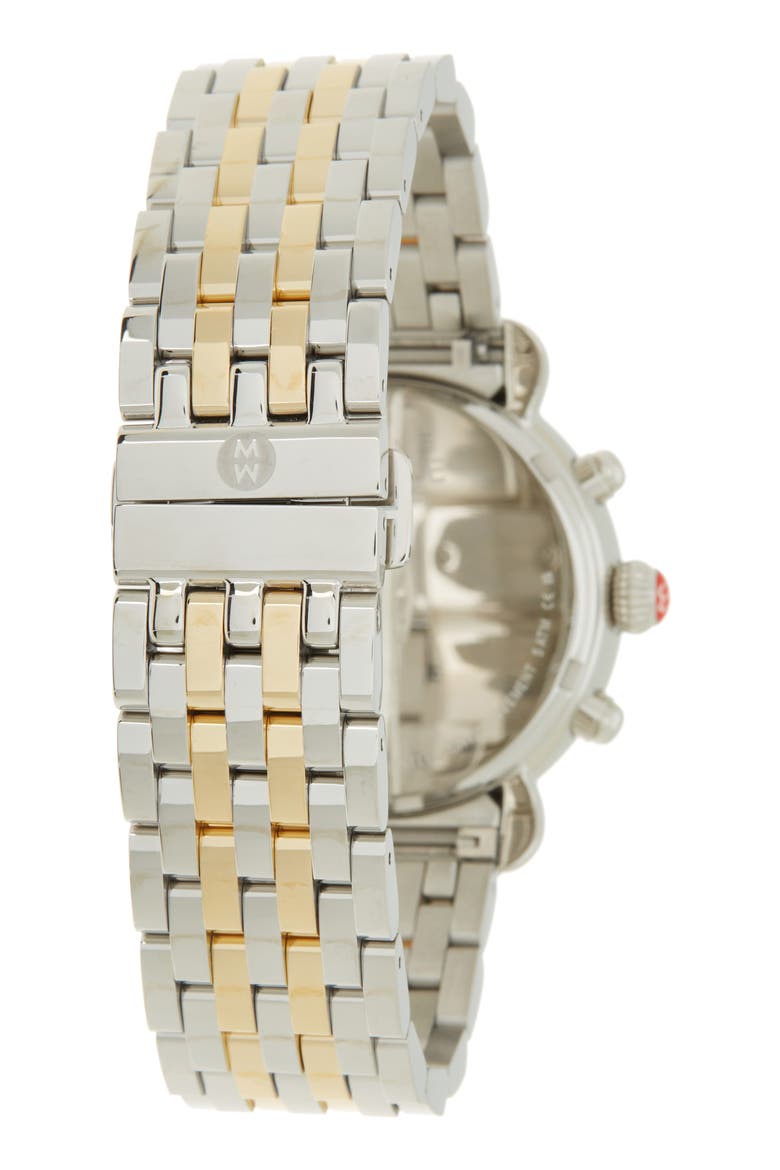 Women's CSX Diamond Embellished Bracelet Watch, 38mm - 0.03 ctw, Alternate, color, 2T SILVER/GOLD