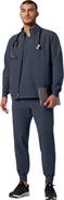 JAANUU Wolfe Men's 6-Pocket Classic Scrub Jacket