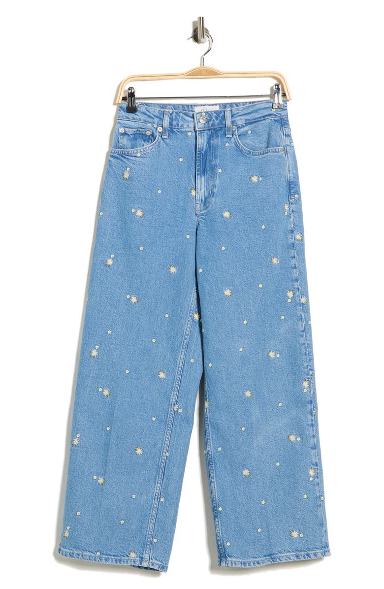 Rails Getty Crop Straight Leg Jeans, Main, color, Indigo Floral