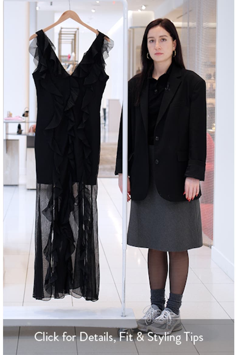 Louise Corisca Ruffle Maxi Dress video