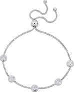 Julianna B. Moissanite Station Bolo Bracelet