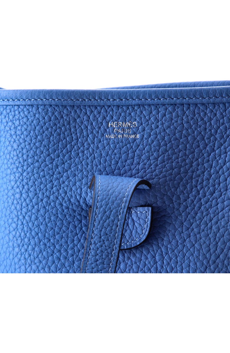 Pre-Owned Hermes Evelyne Bag Gen III Clemence PM, Alternate, color, Bleu Paradis