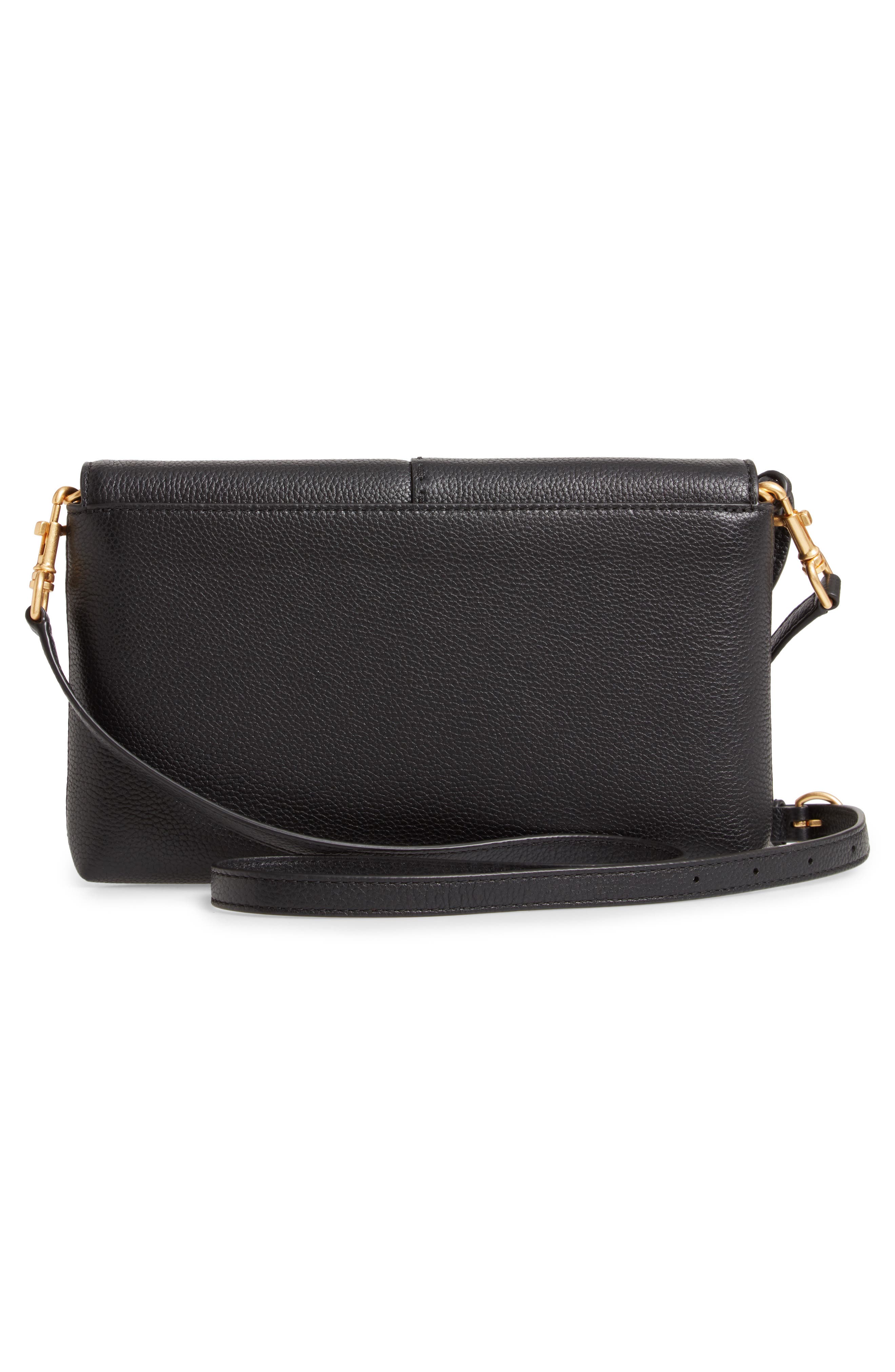 Tory Burch McGraw Leather Crossbody Bag, Alternate, color, 