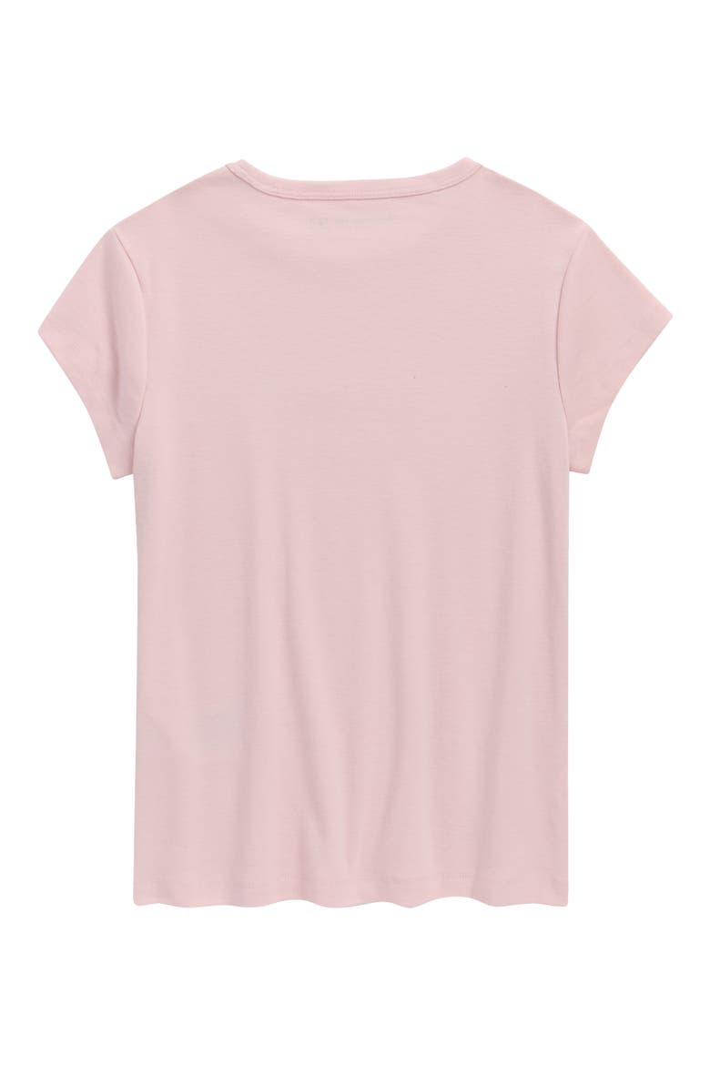 Kids' Script Baby Tee, Alternate, color, CORAL HAZE