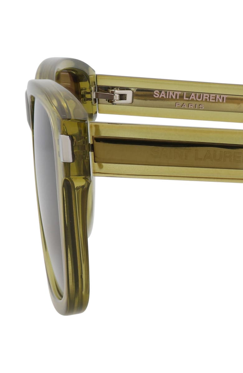 Saint Laurent 54mm Square Sunglasses, Alternate, color,