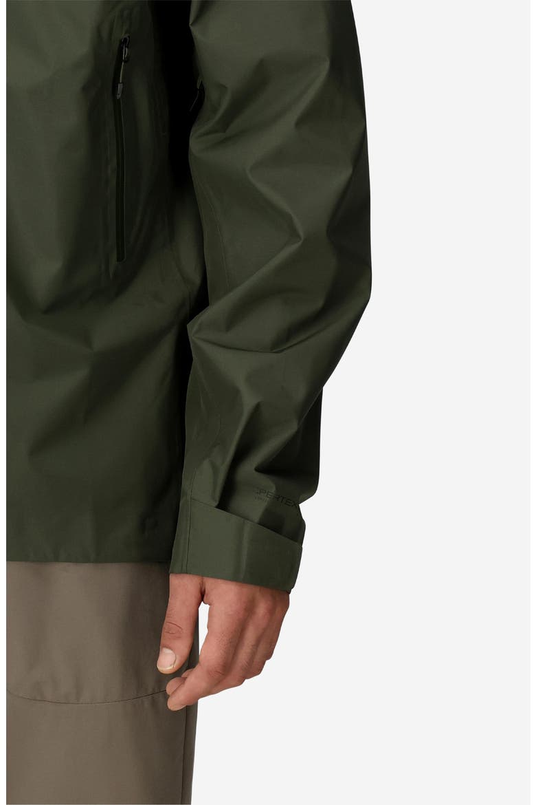 Minimalist Pertex® Waterproof Hooded Jacket, Alternate, color, NORI