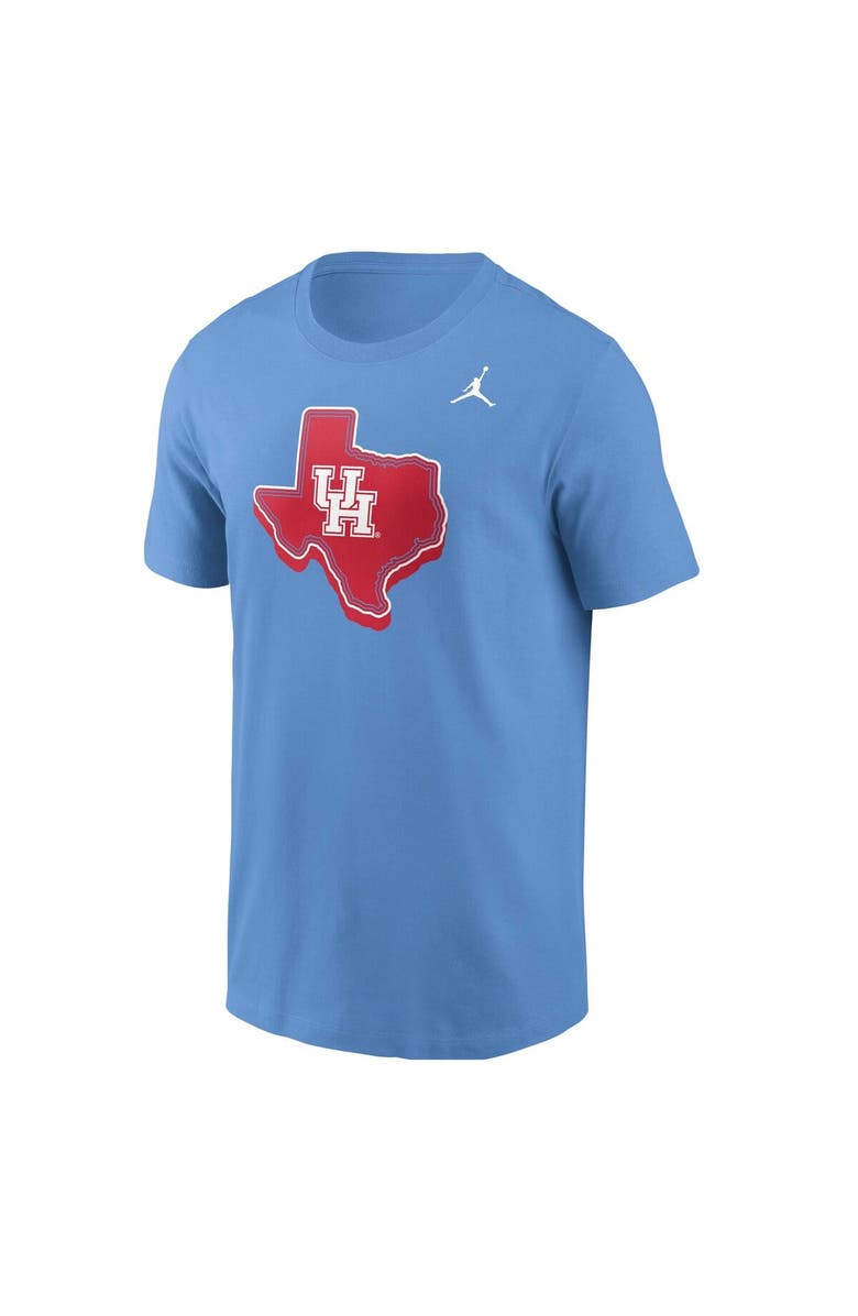 Jordan Brand Men's Jordan Brand Valor Blue Houston Cougars State Blue Out T-Shirt, Alternate, color, Light Blue