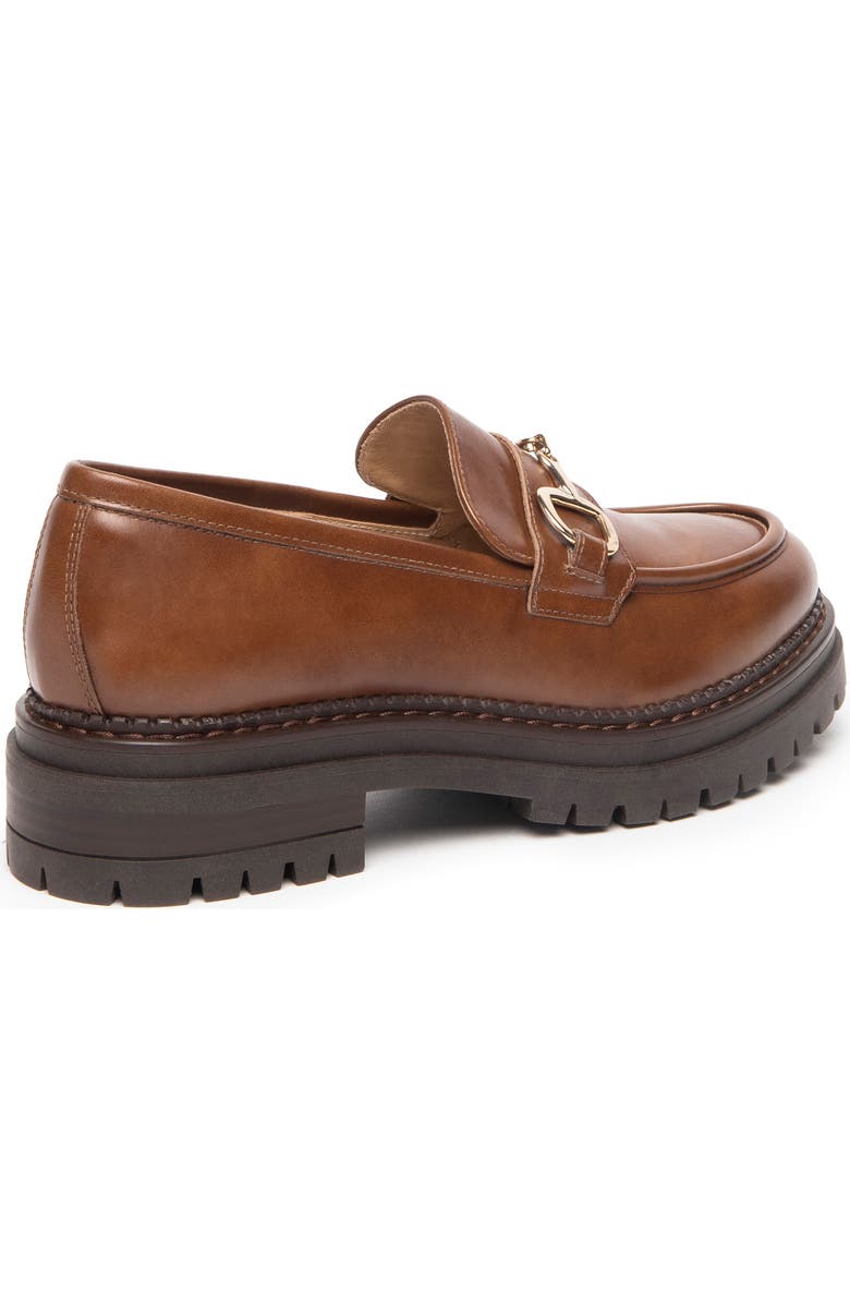 NeroGiardini Bit Platform Loafer, Alternate, color, Cognac