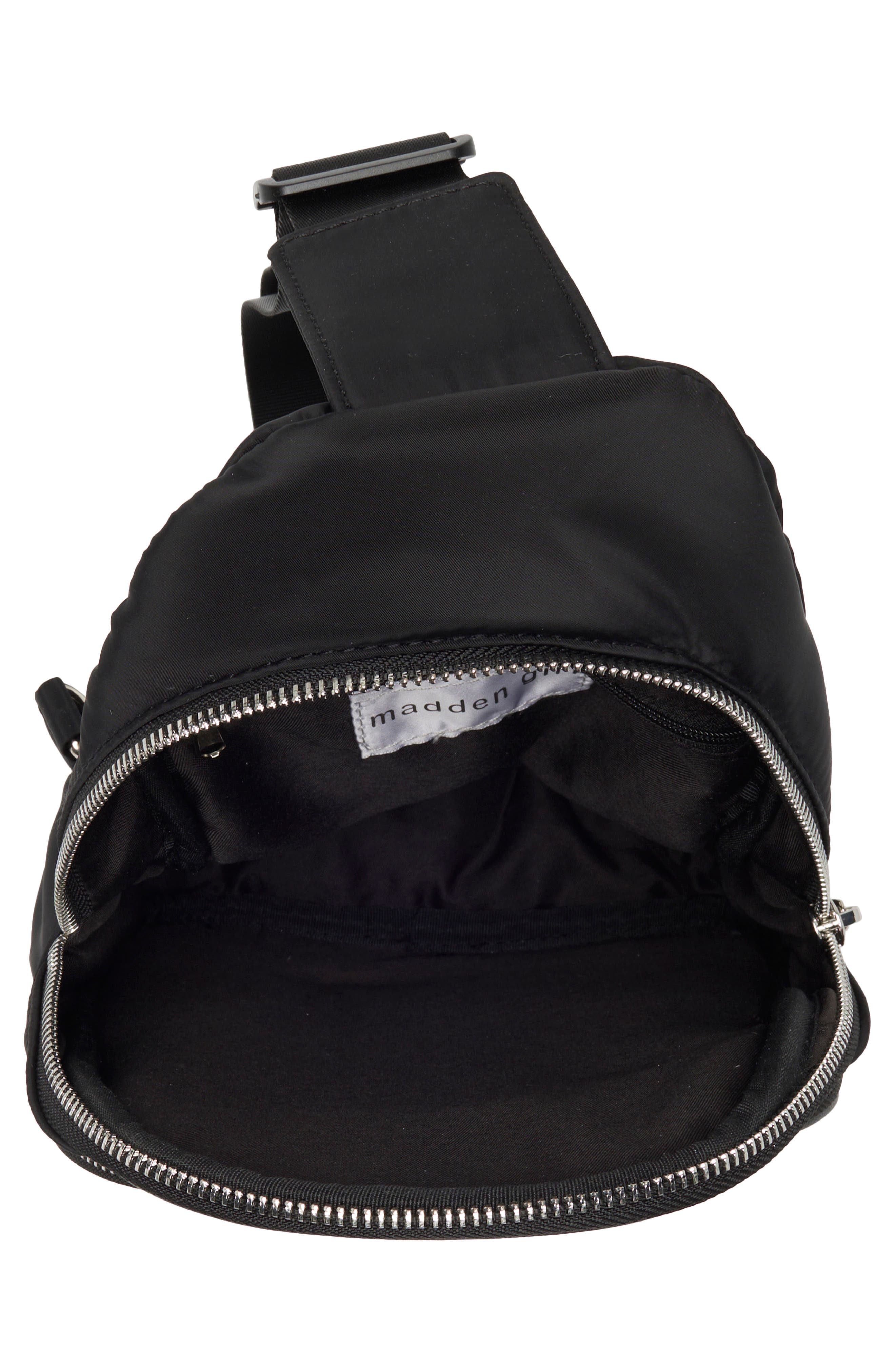 Madden Girl Sling Bag, Alternate, color, Black