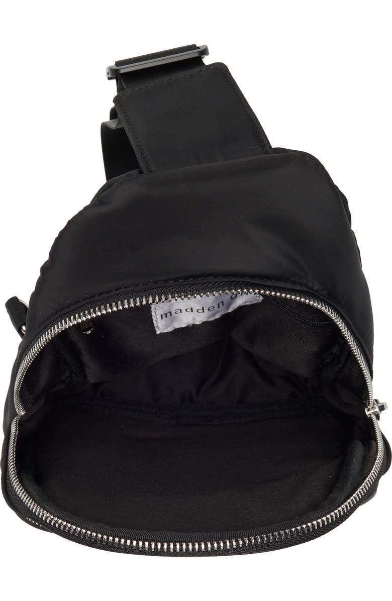 Madden Girl Sling Bag, Alternate, color, Black