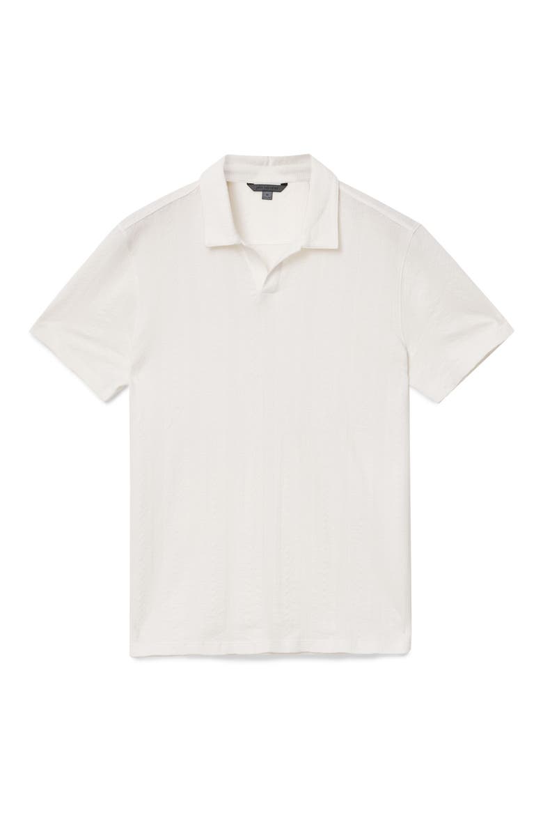 Zion Jacquard Cotton Polo, Alternate, color, SALT