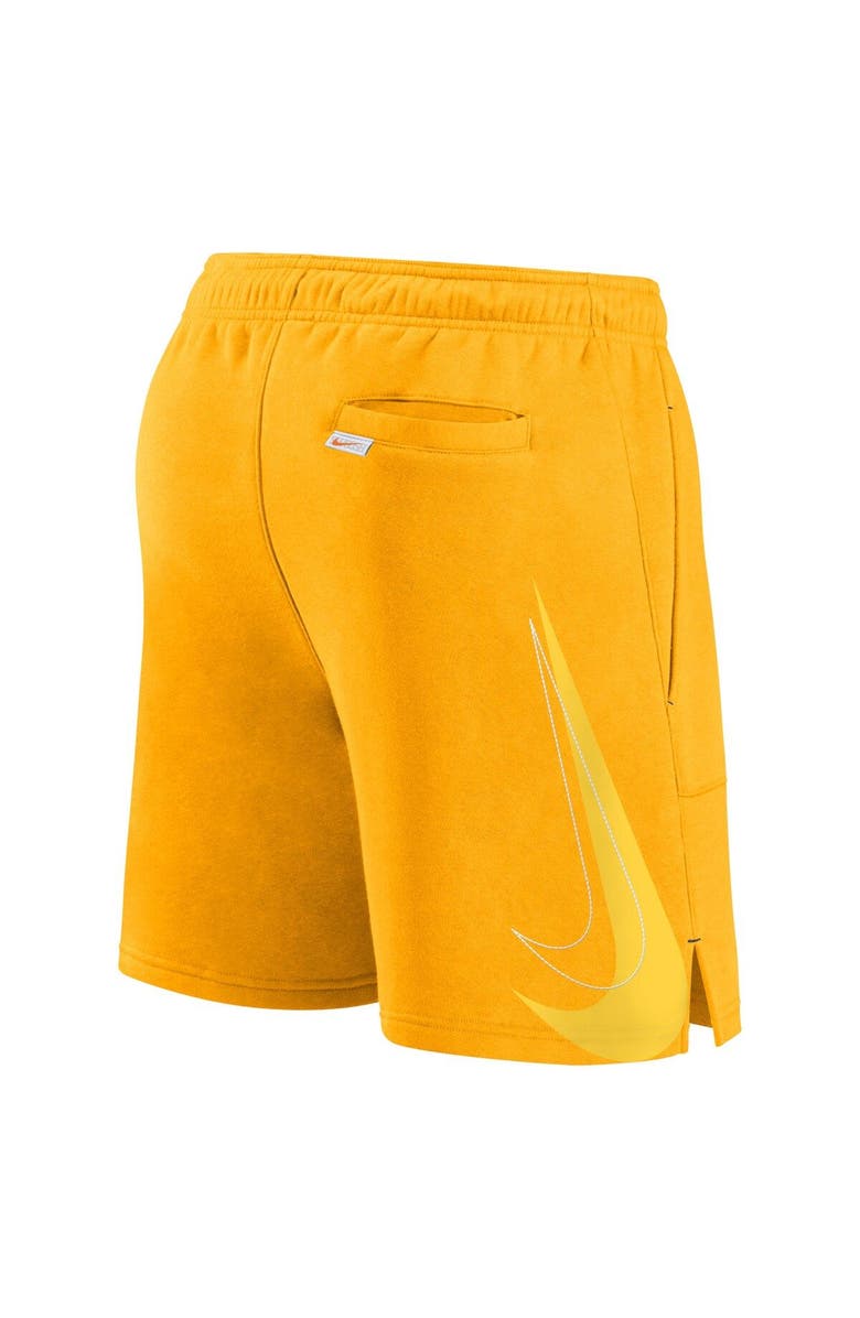 Nike Men's Nike Gold Milwaukee Brewers Statement Ball Game Shorts, Alternate, color, Gold
