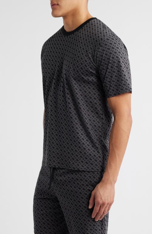 Shop Hugo Boss Boss Relax Lounge T-shirt In Open Miscellaneous