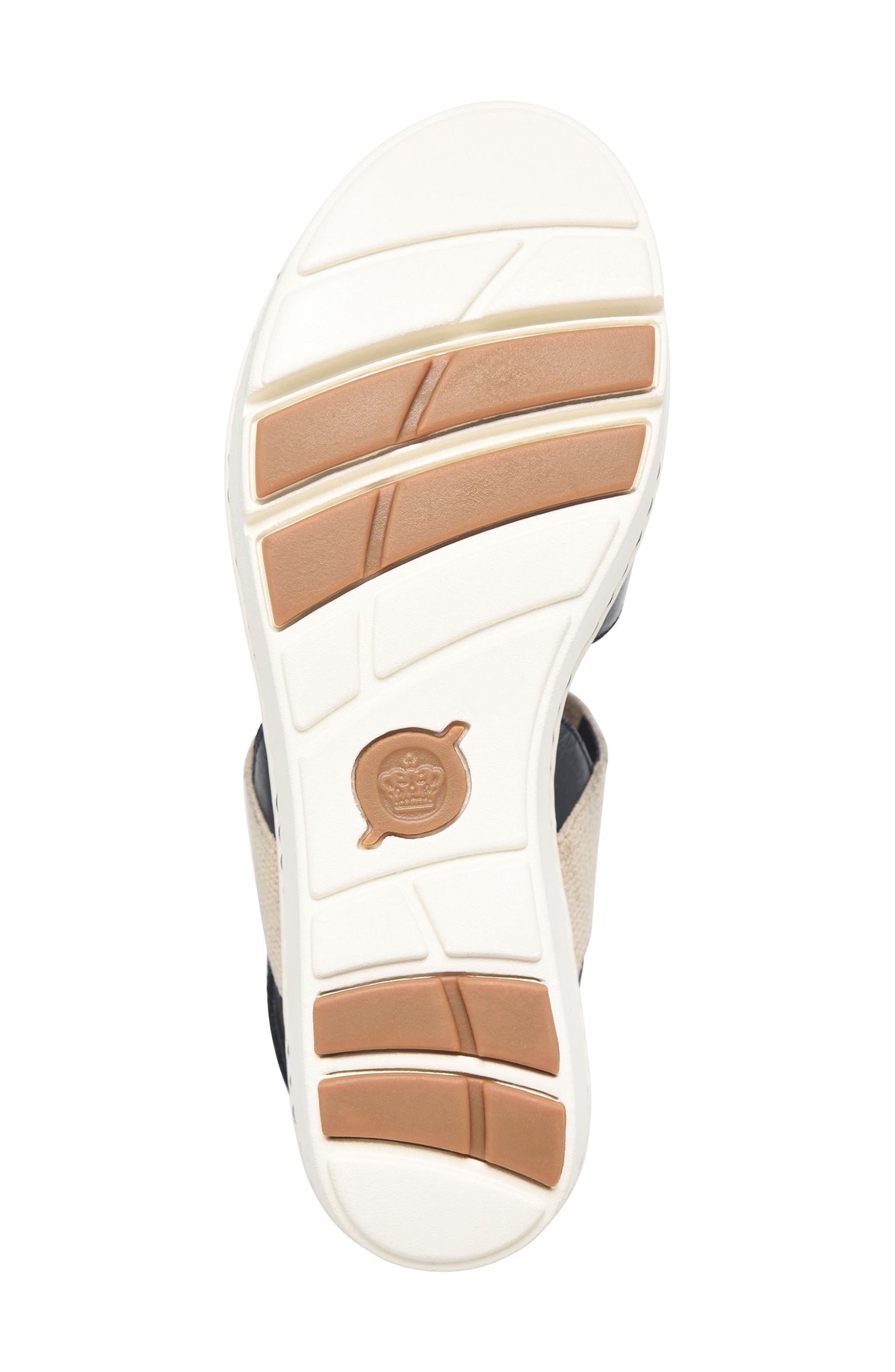 Børn Ginni Slingback Wedge Sandal, Alternate, color, Black/ Natural