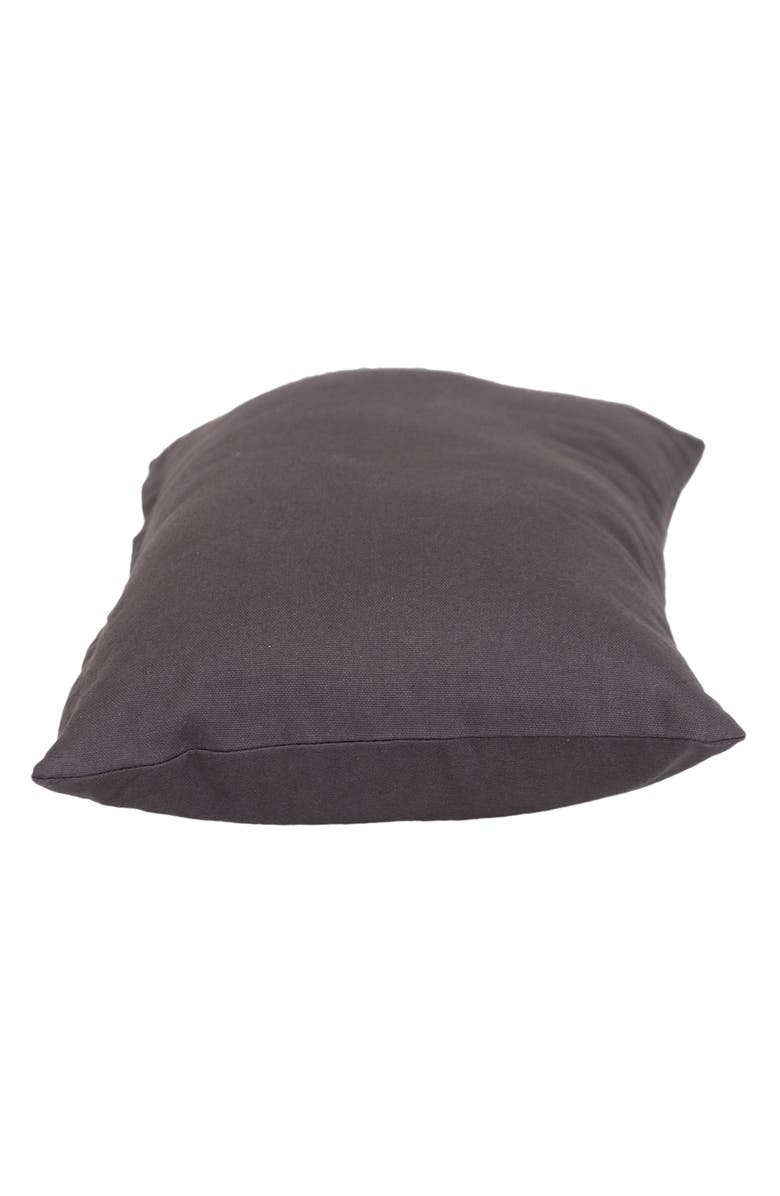 PARKLAND COLLECTION Oblong Throw Pillow, Alternate, color, Charcoal