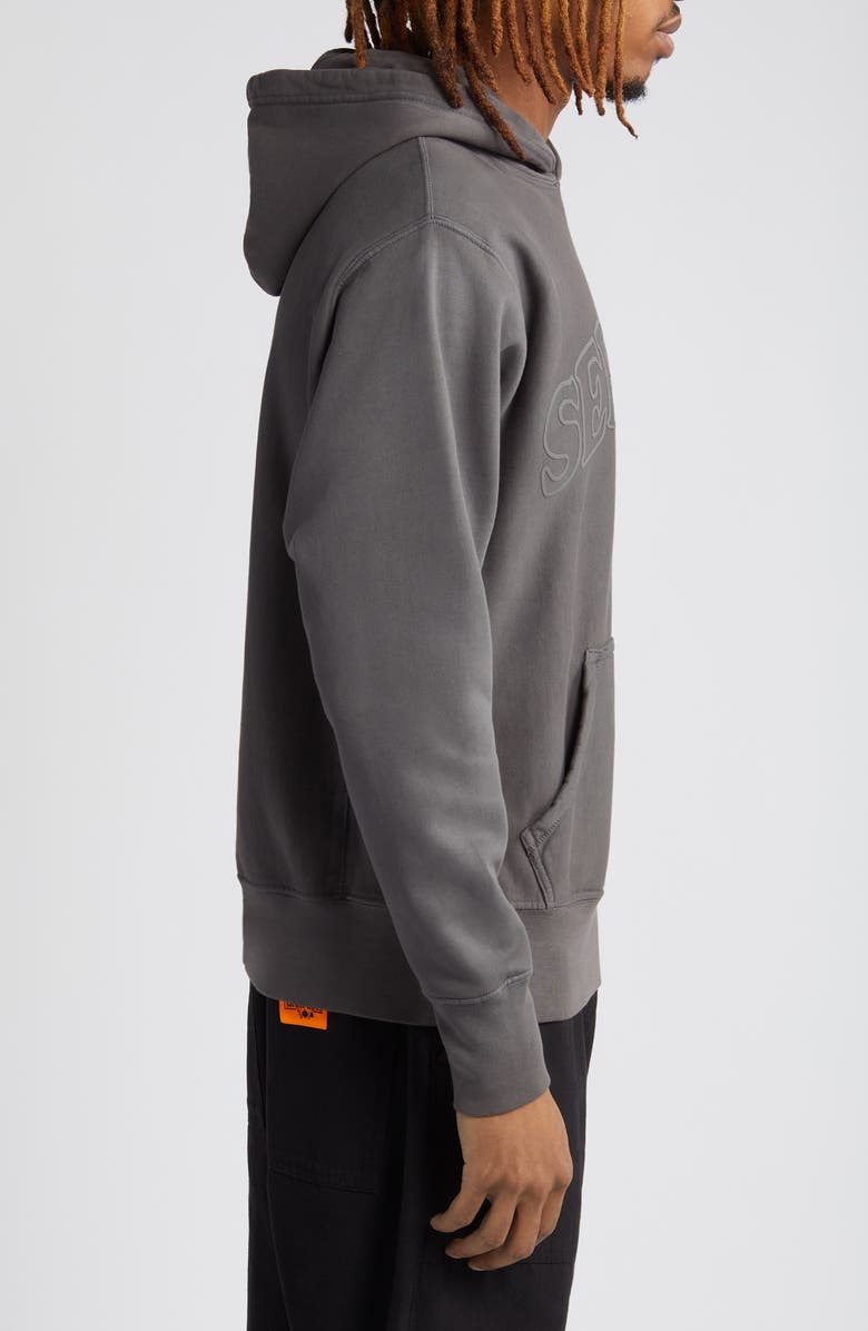 Service Works Arch Logo Organic Cotton Graphic Hoodie, Alternate, color,