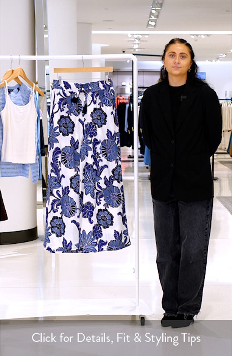 Freedom Floral Drawstring Pants, sales video thumbnail