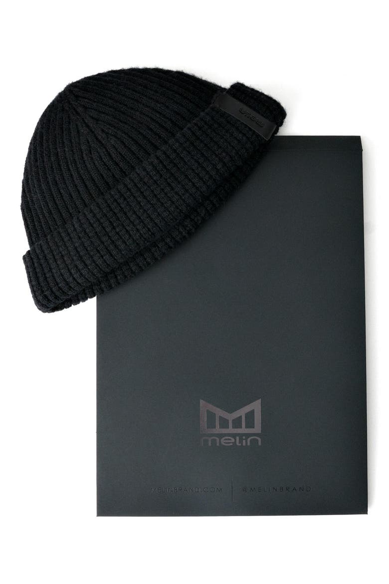 The Destination Short Beanie, Alternate, color, BLACK