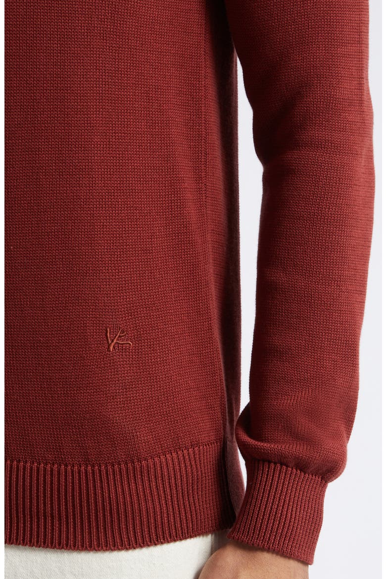 Cotton Sweater, Alternate, color, MATTONE