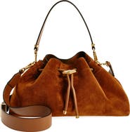 Jimmy Choo Cinch M Leather Bucket Bag