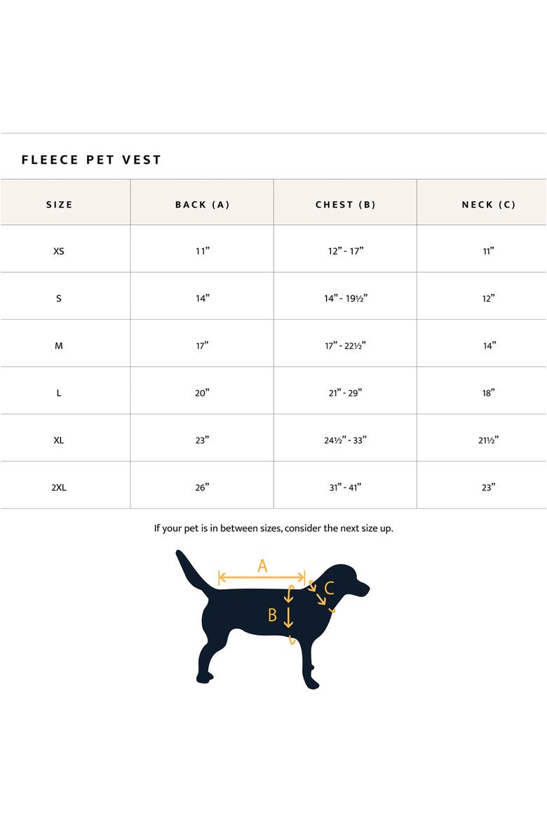 Pendleton Fleece Dog Vest, Alternate, color, Cabin Stripe Gray