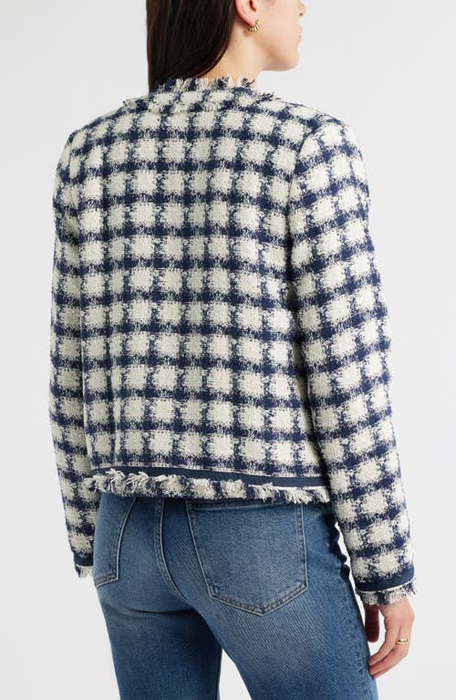 Caslonr Caslon(r) Check Tweed Jacket In Blue