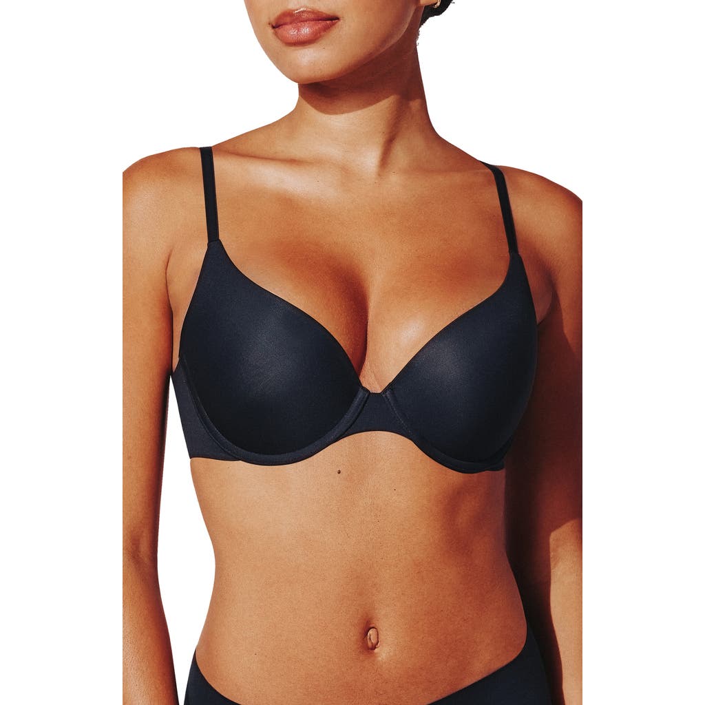 Thirdlove Zero Edge™ Underwire Push-up Bra In Black