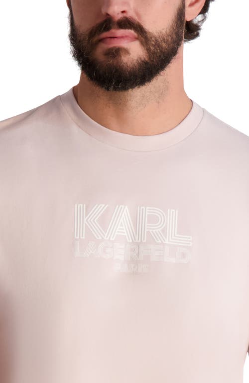Karl Lagerfeld Paris Rubberized Karl Graphic T-shirt