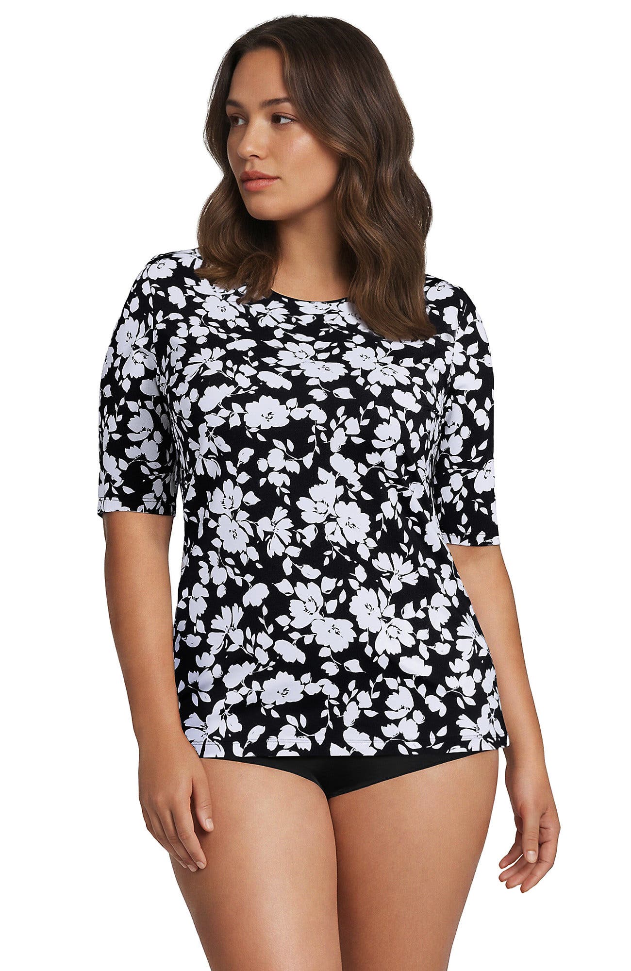 Black Blossom Floral