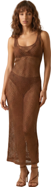 Alexia Admor Sorelle Crochet Scoopneck Maxi Dress