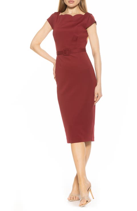 Lavinia Midi Sheath Dress