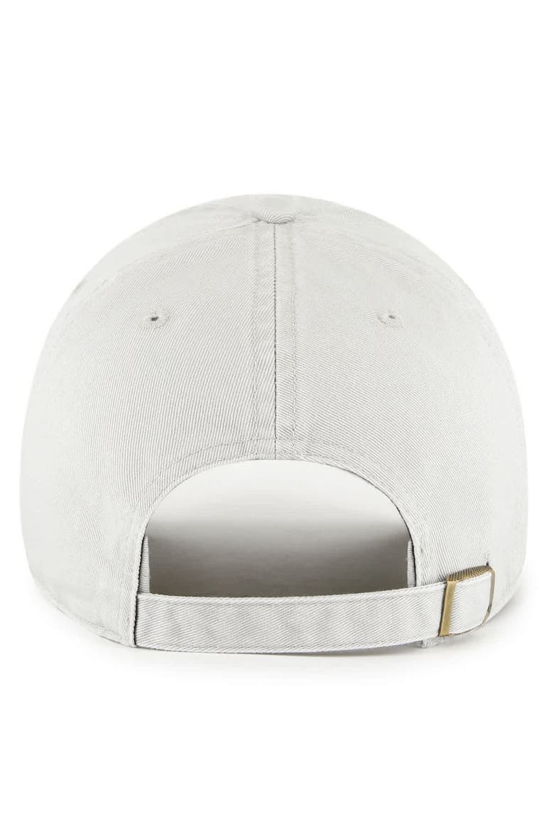 Men's '47 Gray Iowa State Cyclones Clean Up Adjustable Hat, Alternate, color, Gray