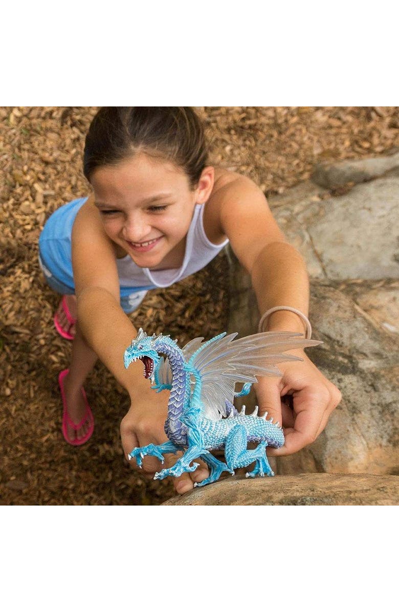 Safari Ltd. Ice Dragon Toy, Alternate, color, NO COLOR