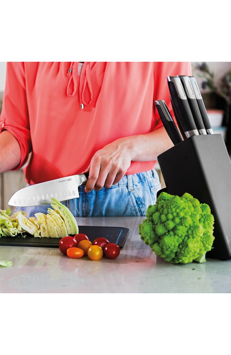 BergHOFF 4-Piece Stainless Steel Cutlery Set, Alternate, color, Black