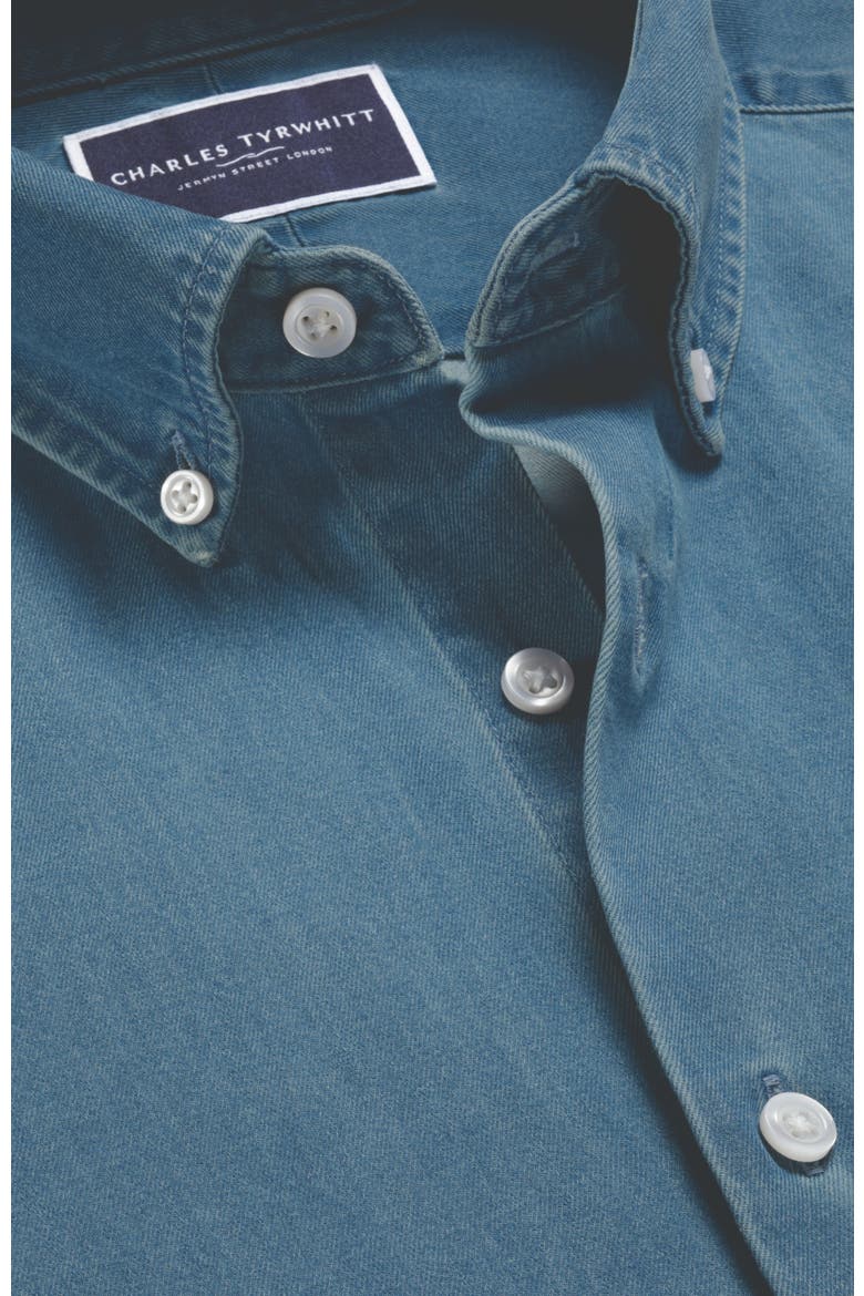 Denim Shirt, Alternate, color, Ocean Blue