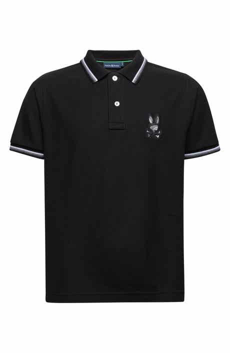 Psycho Bunny Kids' Baxter Cotton Pique Polo