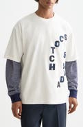 Scotch & Soda Loose Fit Logo Appliqué T-Shirt