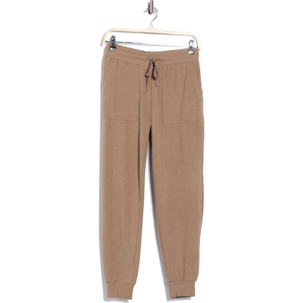 Jessica Simpson Tie Waist Joggers In Brown