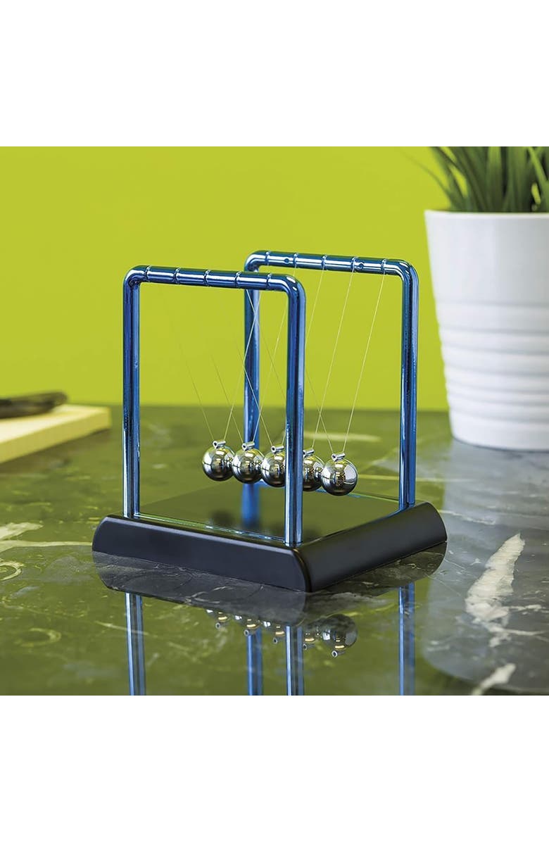 Toysmith Newton's Cradle Physics STEM Kit, Alternate, color, Multicolored