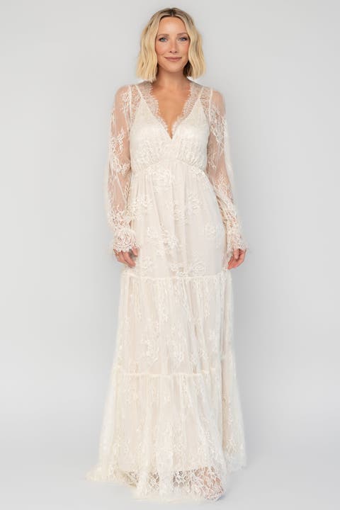 Gloria Lace Maxi Dress