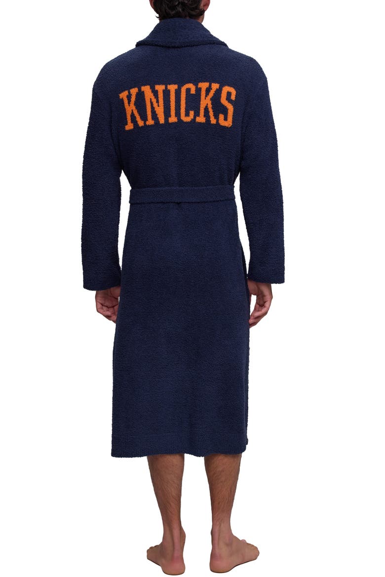 New York Knicks Unisex Robe, Alternate, color, NAVY BLUE MULTI