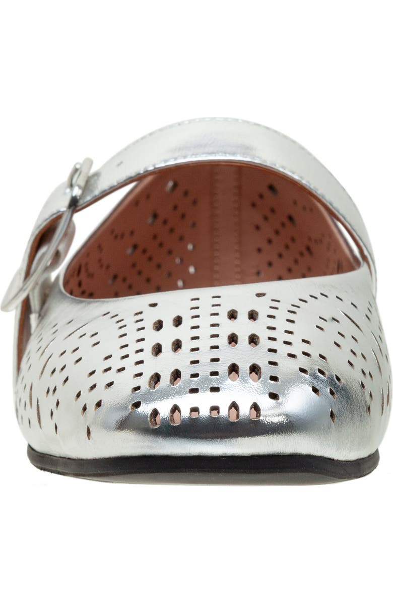 Linea Paolo Miller Mary Jane Flat, Alternate, color, Silver