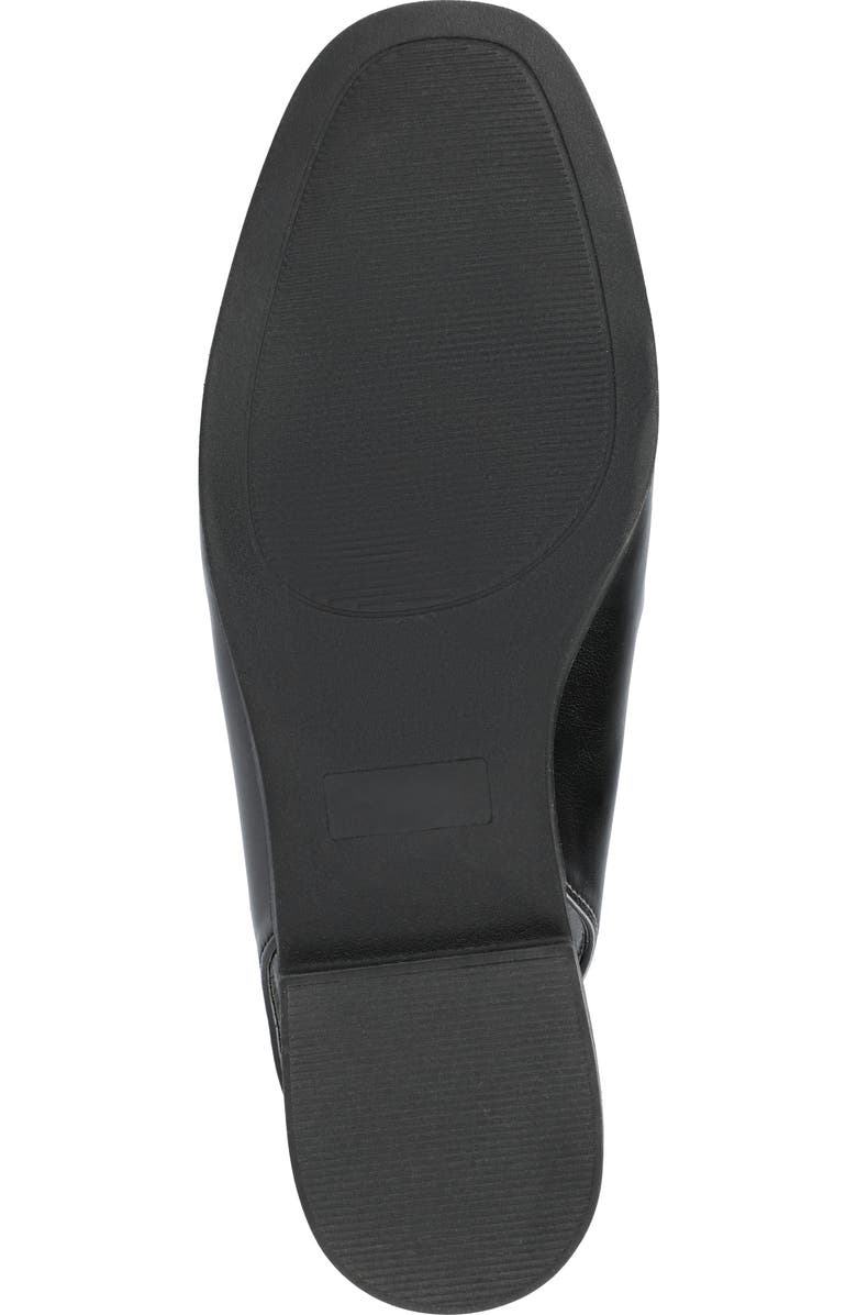 Journee Collection Lainey Slingback Flat, Alternate, color, Black