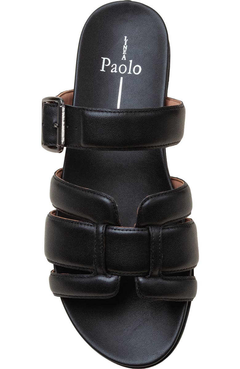 Linea Paolo Rosalie Sandal, Alternate, color, Black