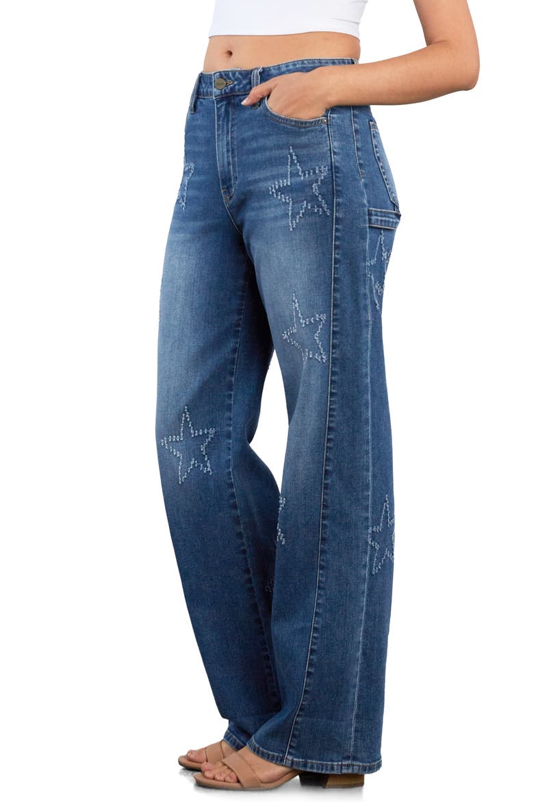 Star Bootcut Jeans, Alternate, color, FRESH DENIM