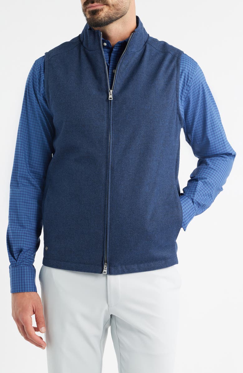Peter Millar Crown Crafted Cambridge Vest, Alternate, color, Navy