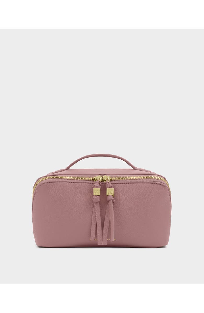 Katie Loxton Soho Medium Makeup And Toiletry Bag in Deep Rose, Alternate, color, 