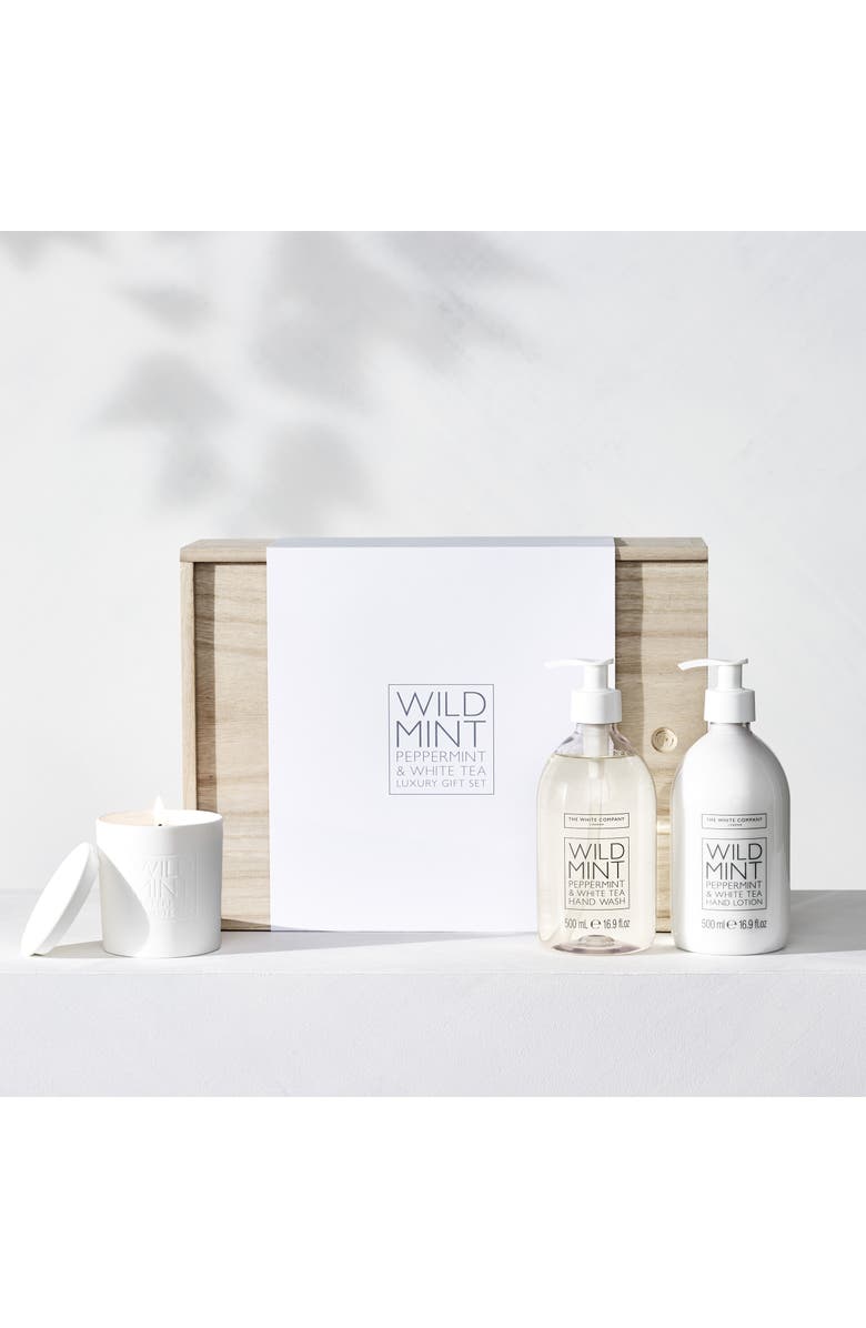 The White Company Wild Mint Gift Set, Main, color,