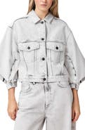 AllSaints Luca Boxy Denim Jacket